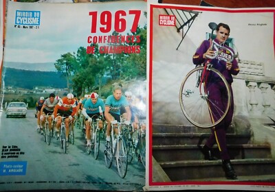 MIROIR DU CYCLISME ANNEE 1963 , N 38 , POSTER HENRY ANGLADE