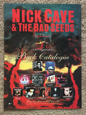 NICK CAVE & THE BAD SEEDS - 1998 Full page UK magazine ad