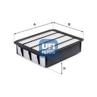 UFI Luftfilter Filtereinsatz Passend FüR Toyota Hiace V Kasten 2.5 D-4D