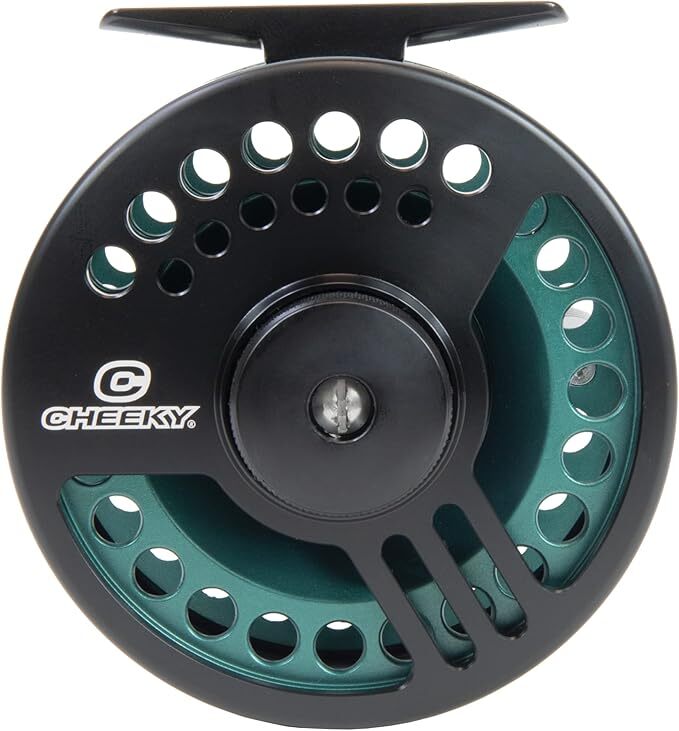 Совершенно НОВАЯ рыболовная катушка Cheeky Fishing Sighter серии C-SIG-350-RBE Black/Emerald Fly