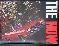 Print Ad 1960's Red American Motors Rambler Classic Rebel SST