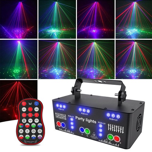 21Eye Laser Projector RGB DMX Strobe Stage Light LED Bar DJ Disco Party Lighting - Picture 11 of 22
