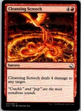 Magic the Gathering Cleansing Screech Global Series Yanggu & Yanling MTG