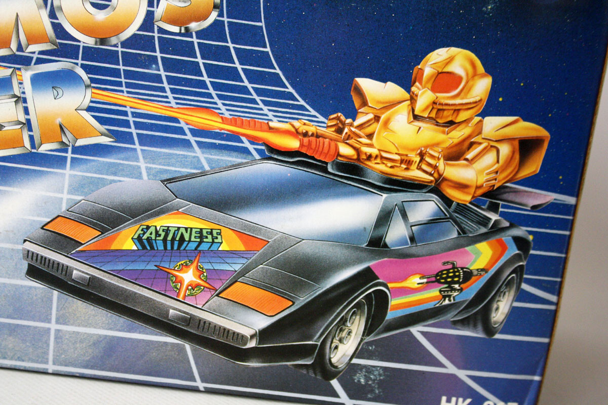 伊12” Robot Man Supercar FL8515 FLEA /00250 RARE VINTAGE 80'S ROBOT COSMOS FIGHTER 14