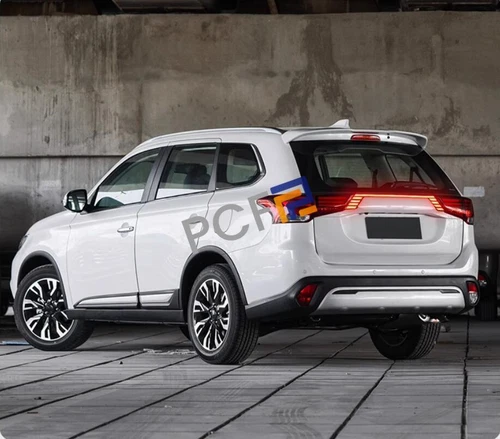 For 16-21 Mitsubishi Outlander Smoke Black Rear Door Trunk LED Tail Light Cover - Picture 7 of 13