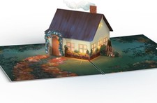 Mother'S Day Pop-Up Card with LED Lights for Her - 3D Light-Up Greeting Cards fo