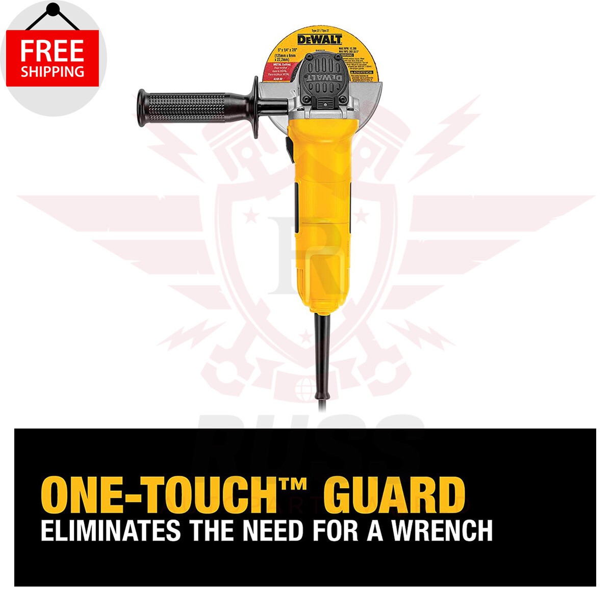 DeWalt 7 Amps Corded 4-1/2 In. Small Angle Grinder Mfr