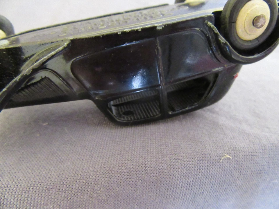 828F Vintage 1952 Dinky 24N Francia Citroën 11 BL Traction Avant Nero 1:43 - Immagine 4 di 4