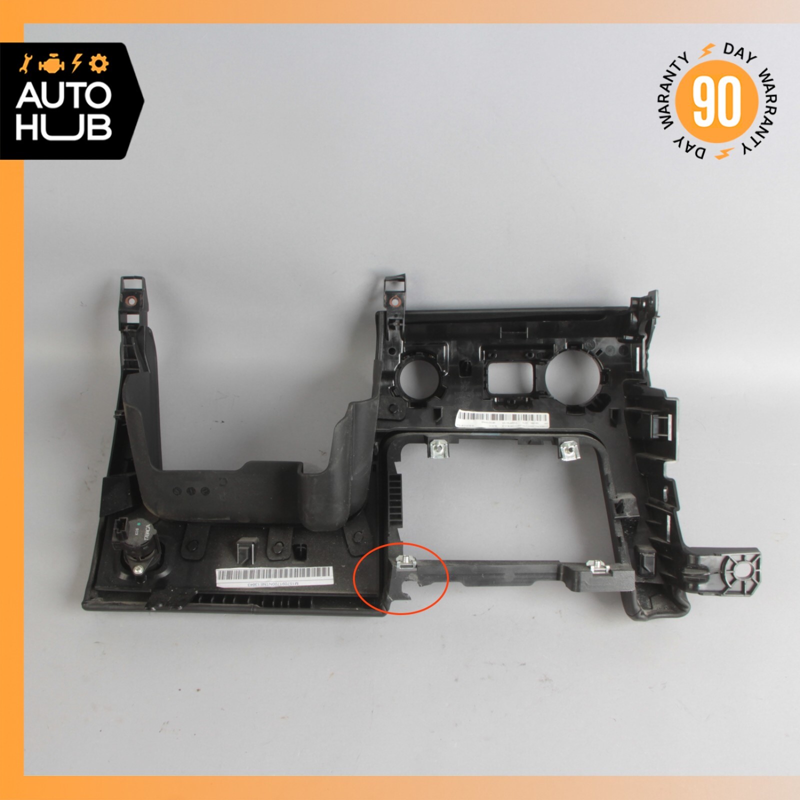 14-22 Maserati Ghibli M157 Dashboard Lower Driver Knee Cover Panel Black OEM