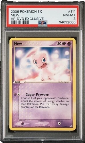 Mew Pokémon TCG EX Holon Phantoms Individual Collectible Card Game Cards