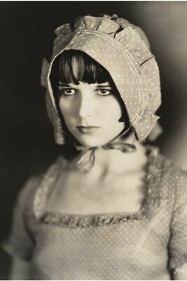 Louise Brooks Serious Face 4x6 Bild Celebrity Print