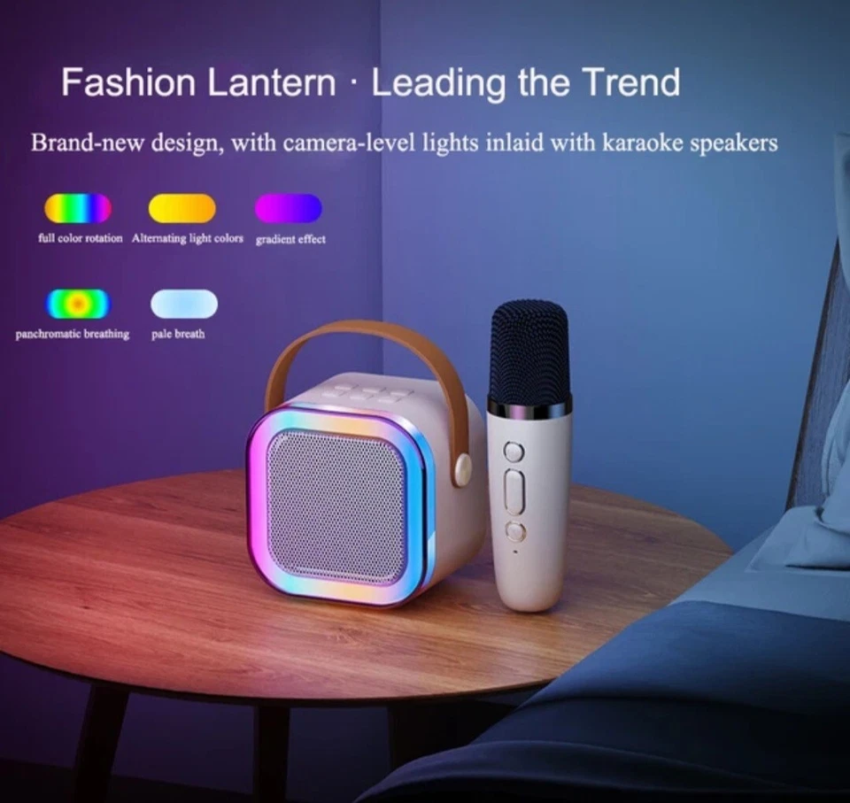 wireless bluetooth mic karaoke speakers - Image 3 of 4