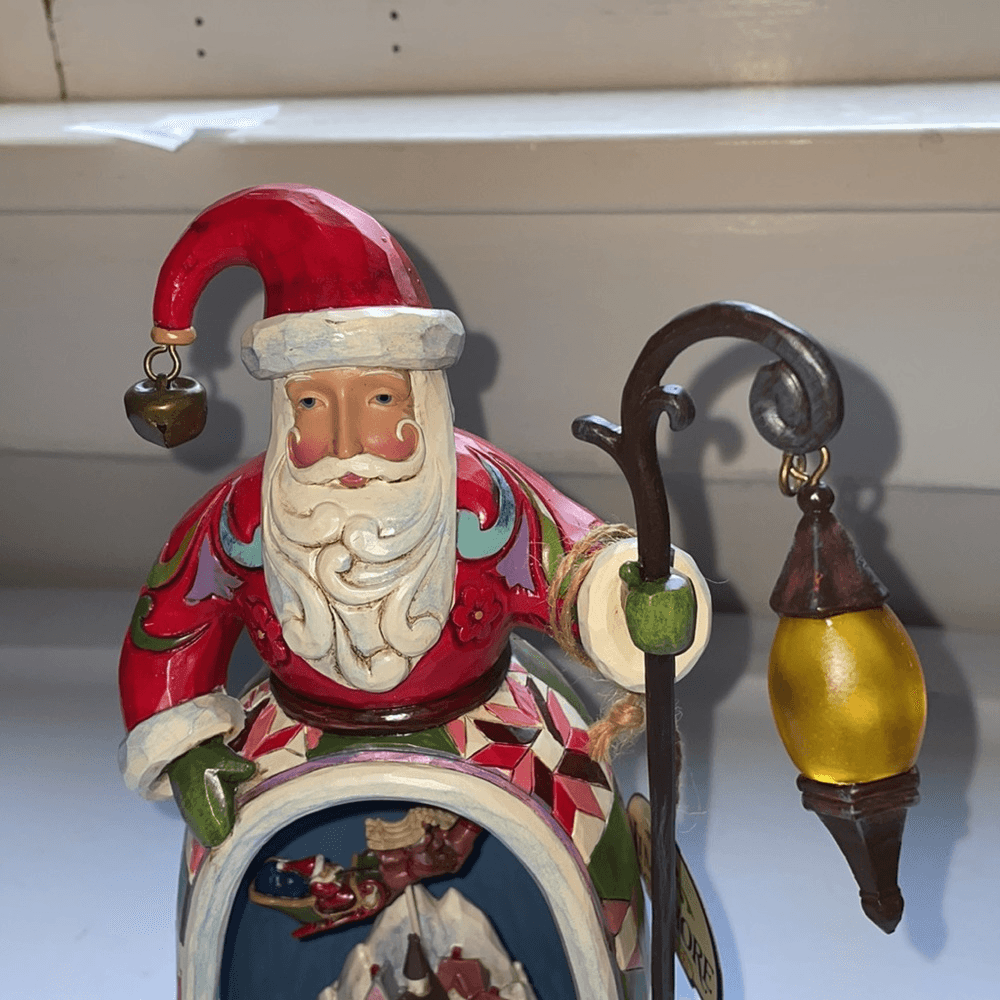ジムショア　サンタクロース 置物 New in Box Jim Shore 2013 Christmas Magic Is All Around Santa
