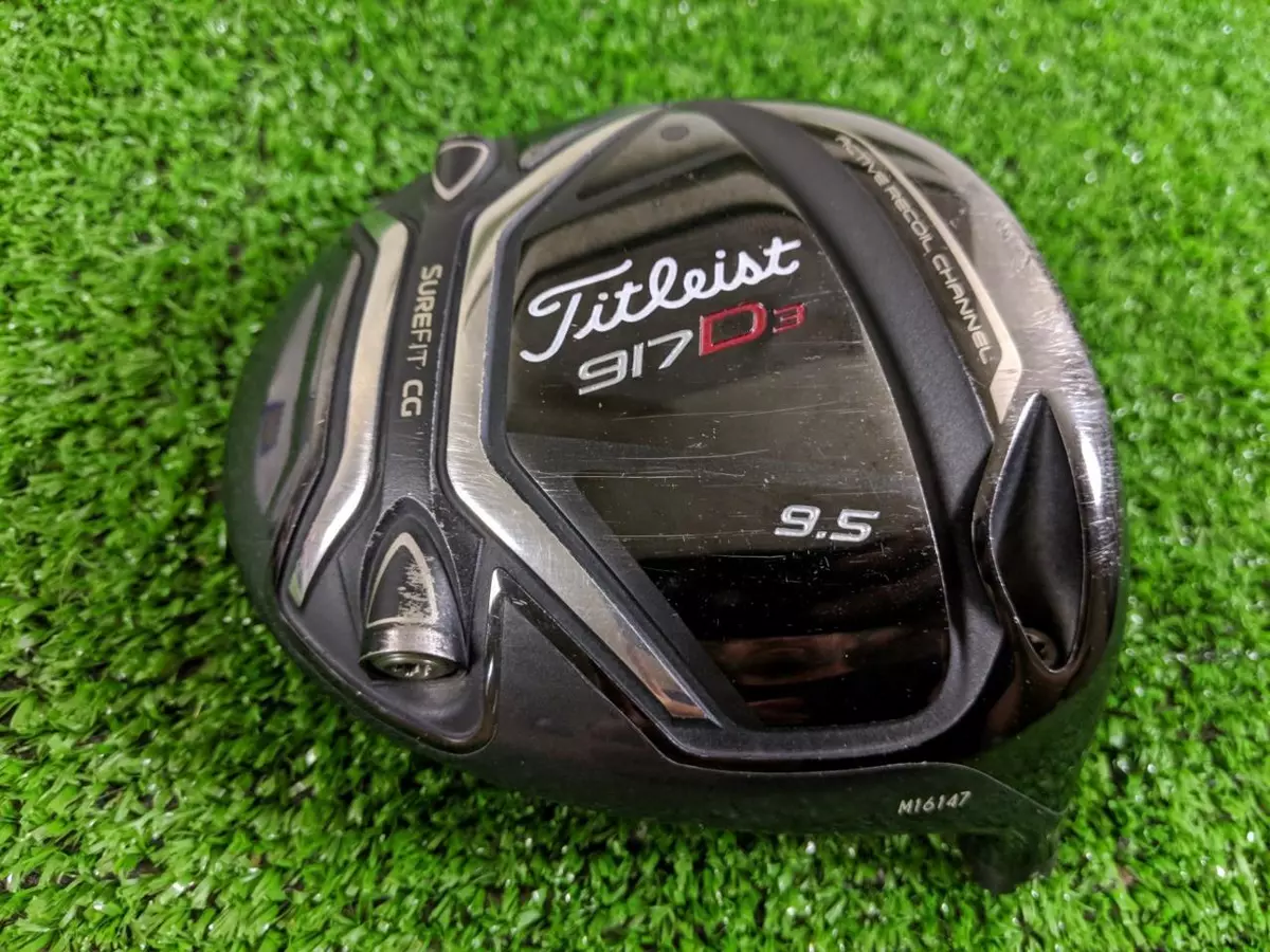 Titleist 917D3 9.5* Driver Head Only Golf Club Neutral 12g weight