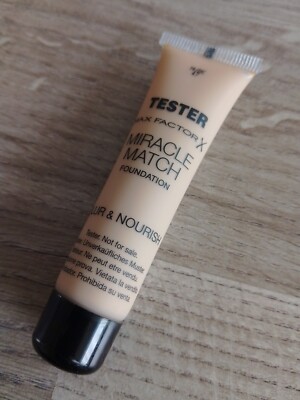 Max Factor Miracle Match Foundation 047 NUDE All Day BLUR NOURISH 47 15ML