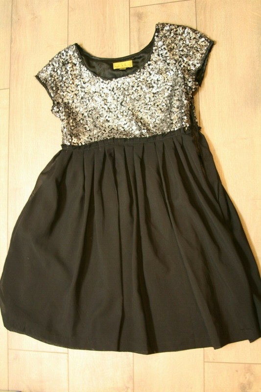 Nicole Miller girls occasion dress size L GUC