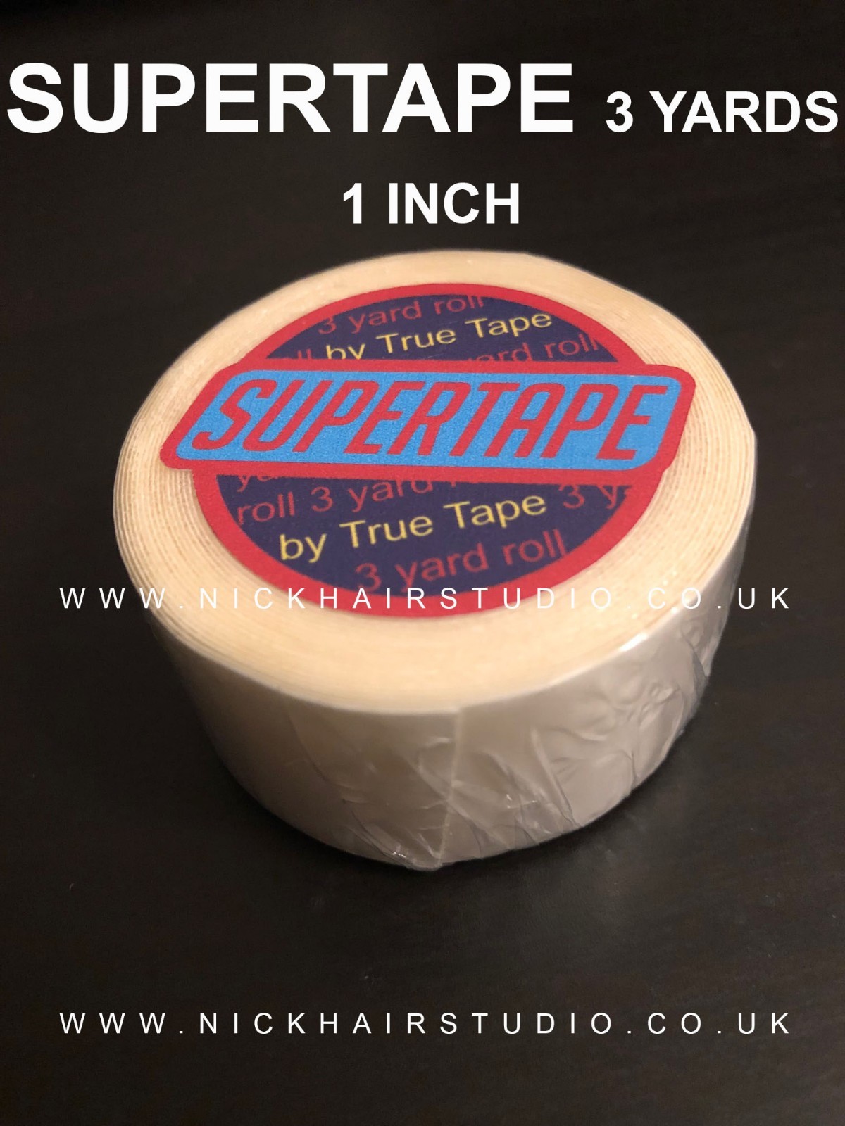 🔥 SUPERTAPE 3YRD STICKY TAPE FOR WIGS/TOUPEES DOUBLE SIDED TAPE eBay