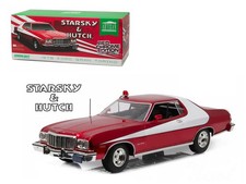 1976 Ford Gran Torino "Starsky and Hutch" Red Chrome Edition (TV Series 1975-79