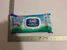 Lot Of 2x Clorox Fresh Scent Disinfectant 75 pack Wet Wipes 1 Pound/lb