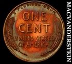 1934 Lincoln Wheat Cent- Choice Gem Brilliant Uncirculated Color #K2804