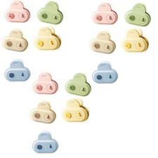 Magnetyczne klipsy do toreb na chipsy do przechowywania żywności, regulowane1812