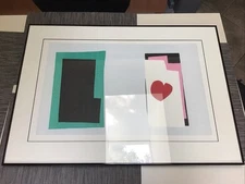 Henri Matisse Matted And Framed VII – The Heart (Le Coeur) from Jazz