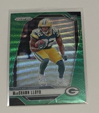 2024 Panini Prizm - Rookies Marshawn Lloyd #374 Green Wave Prizm (RC) Green Bay