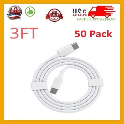 PD USB Type C USB C Fast Charger Cable Lot For iPhone 14 13 12 11 XR XS Max 8 7