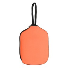 Neoprene Pickleball Paddle Cover with Carrying Strap 11.8x8.6 Inch Orange