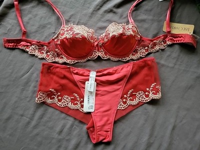 LISE CHARMEL BH 85C + Shorty 3 Glanz Seide neu mit Etikett val220