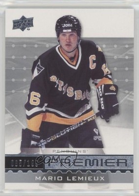 2016-17 Upper Deck Premier Legends 85/199 Mario Lemieux #45 HOF g3b