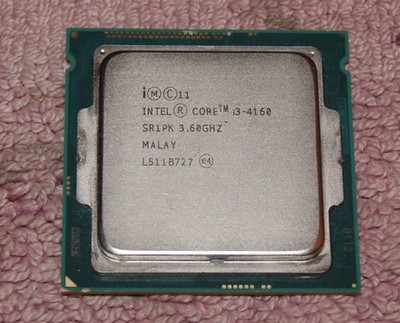 Intel  Core  Prozessor i3-4160 3 MB Cache, 3,60 GHz