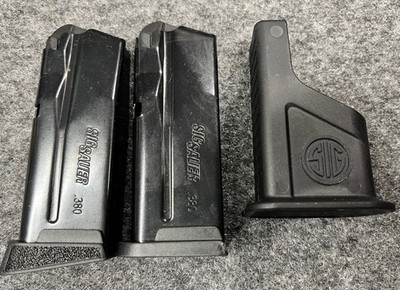 2-Pack Sig P365 .380 10 Round Magazine OEM Factory No CA Sales