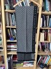 Versace Wool Rectangular Scarf 14” X 72” Gray Black — photo 1
