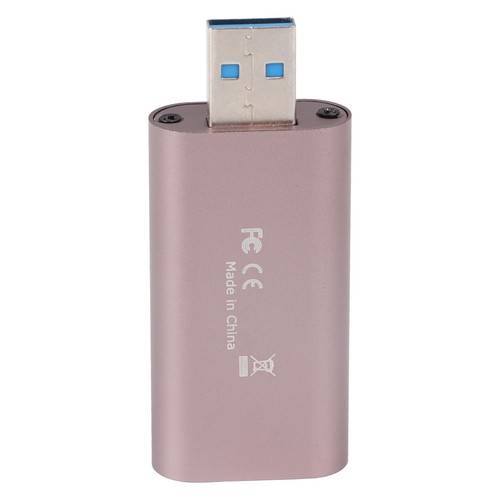 Video Capturing Card 1080P 60Hz Usb Interface Hd Input Aluminum Alloy Cam AM - Afbeelding 16 van 22