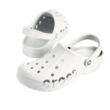 Crocs White Baya Men's and Women's Shoes - Slip On Shoes, Waterproof Sandals
