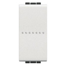 Pulsante 1p No 10 A 250 Vac Bianco Living Light BTICINO N4055N