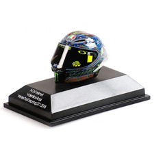 Minichamps 1/8 Scale 2018 Winter Test Sepang Valentino Rossi AGV Mini Helmet