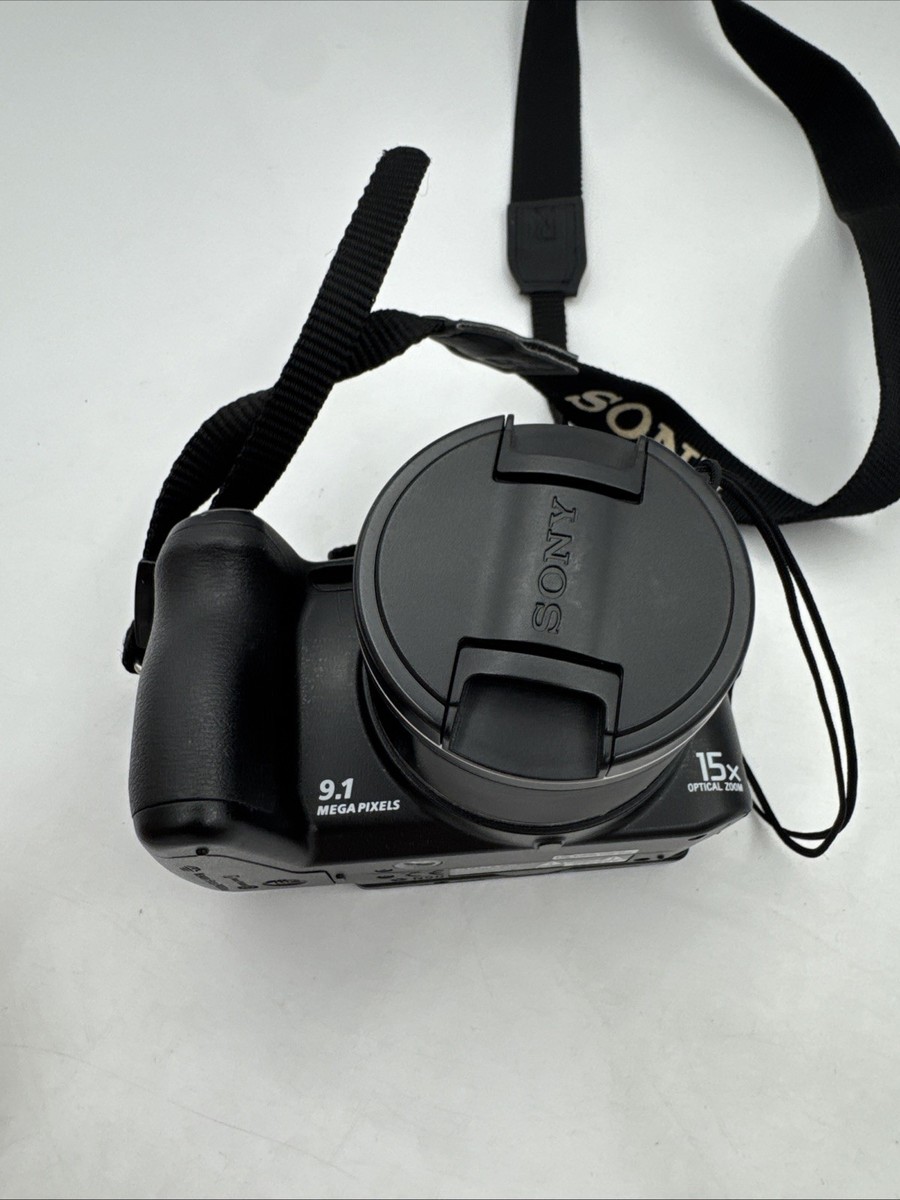 美品 SONY Cyber-shot DSC-H50 黒 メモリースティック付き Sony Cyber-shot DSC-H50 9.1MP Digital Video Camera w battery