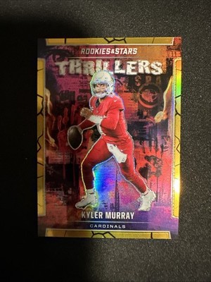 2024 Panini Rookies & Stars Thrillers Kyler Murray #T-KMY GOLD #1/10 Vikings