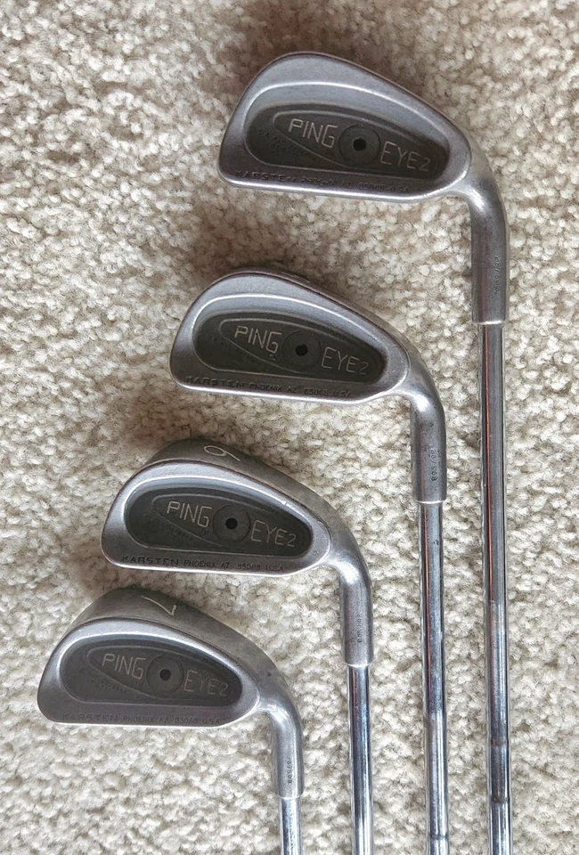 Juego de 2 varillas de hierro Ping Eye punto negro 3-5-6-7-8-9-PW N.º 4 IRON ZZ-Lite Foto 3 de 4