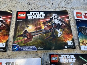 LEGO Star Wars Manuals Lot 11 30275 75/ -081 110 112 179 249 255 288 302 355 532