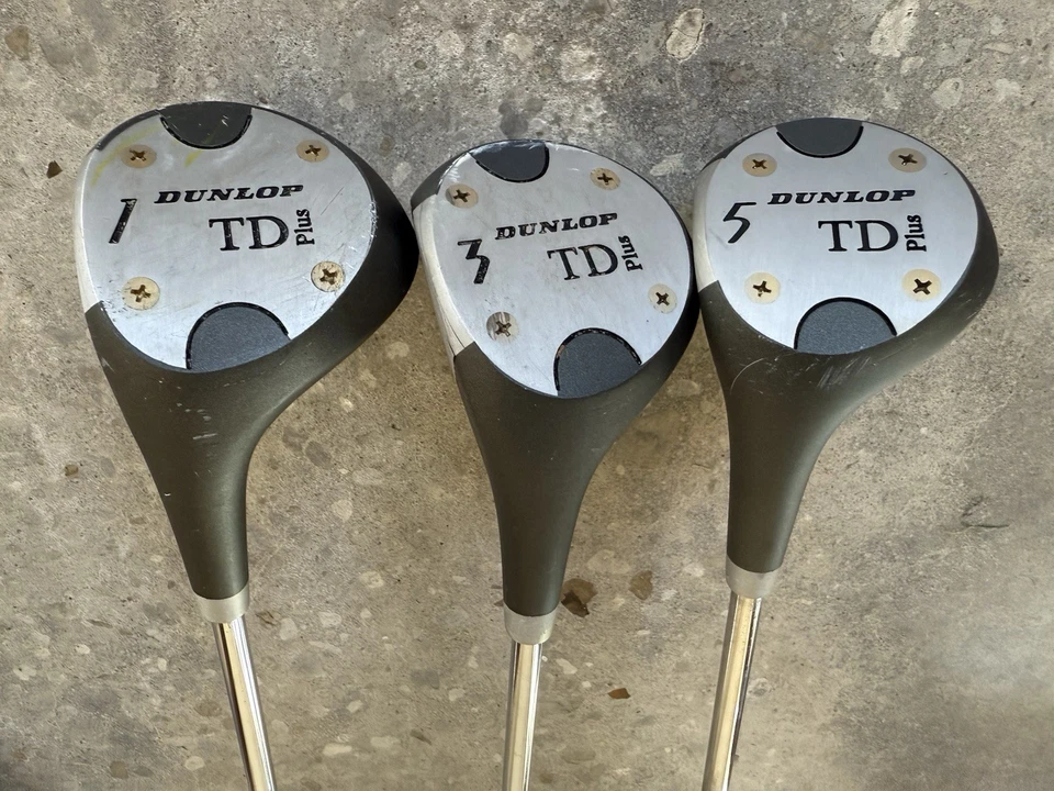 Palos de golf completos Dunlop TD PLUS--3 MADERAS/7 HIERROS y cuña de lanzamiento Foto 4 de 4
