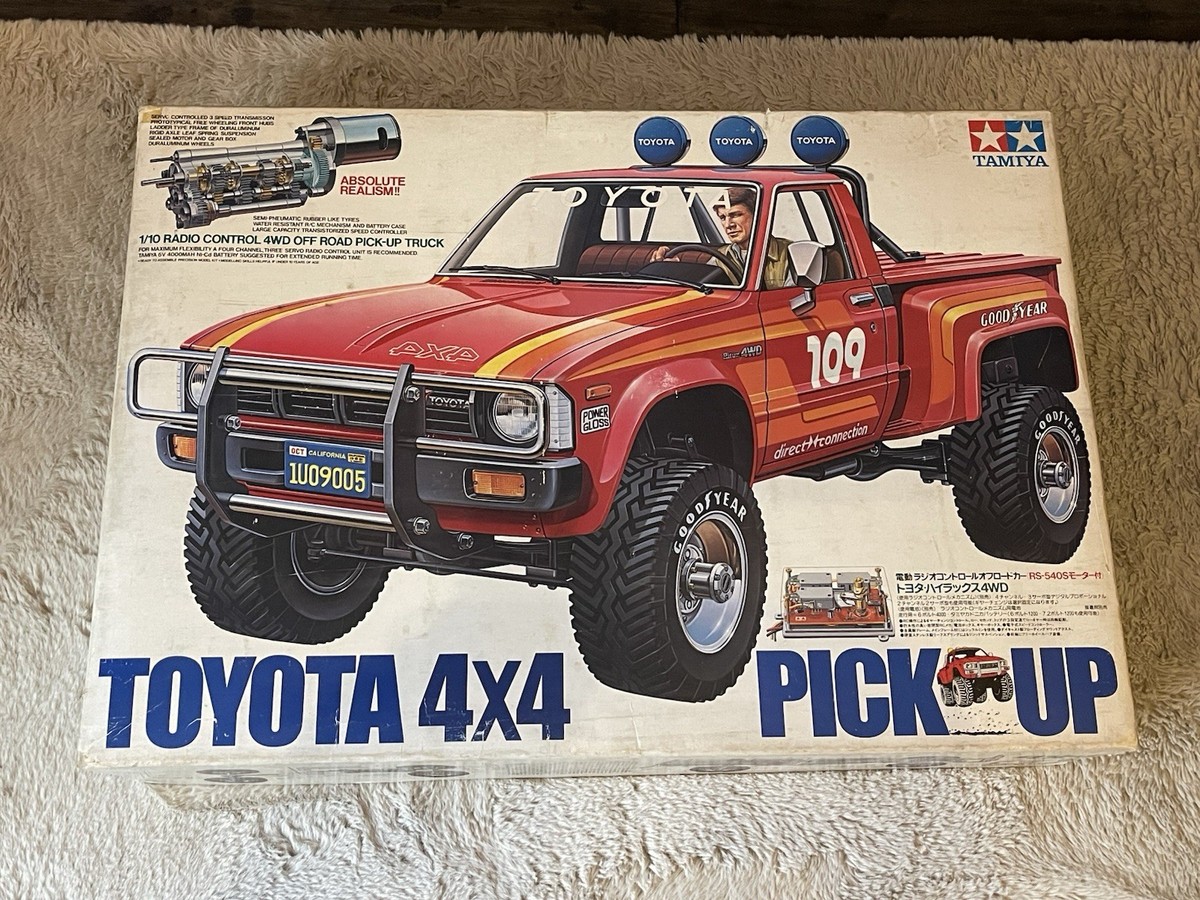 Vintage Tamiya Toyota Hilux 4x4 NIB 58028/RA1028, UNBUILT | eBay