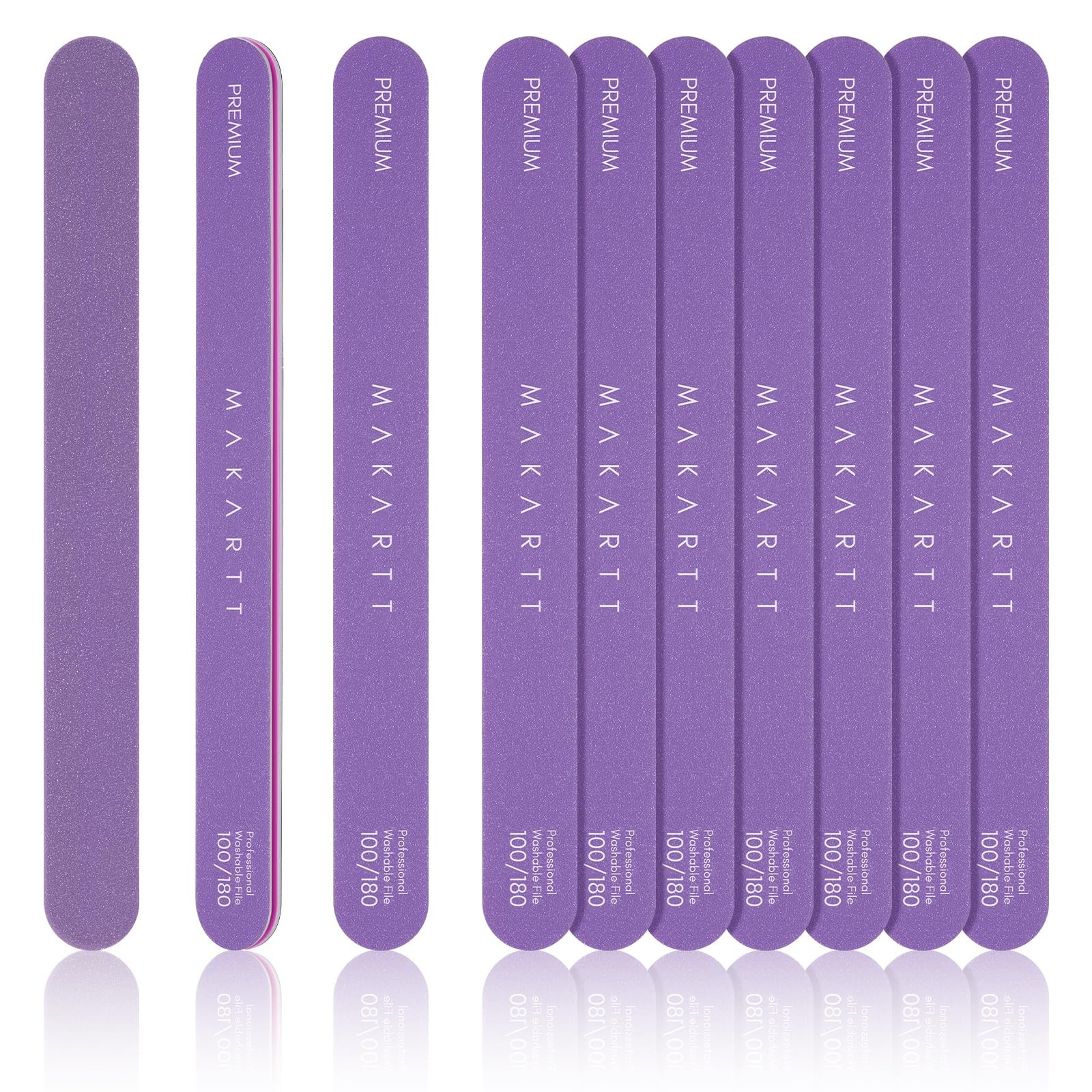 - Purple - 10 Pcs - 100/180 Grit, Purple-100/180 Grit