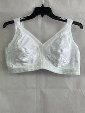 Playtex 48C White 18 Hour Ultimate Shoulder Comfort Soft Cup Bra 4693 BN6