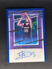 2020-21 Recon - Rookie Recon Sigs Killian Tillie #RRS-KTL Blue /49 *See Desc*