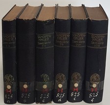 Arthur Schopenhauers sämtliche Werke in zwölf Bänden (KOMPLETT in 6 Büchern) Mit
