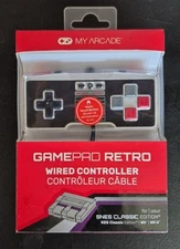 My Arcade GamePad Classic Wired Controller for NES Classic Edition - New Sealed