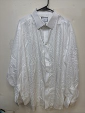 Charles Tyrwhitt Men's Non Iron White Dress Shirt Size 19/37